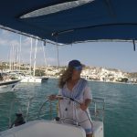 Aynur Tattersall Ege’nin en nostaljik adası Lipsi’ye yelken açtı