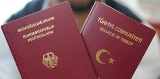 Alman vatandaşlığına geçen Türklerin sayısı yüzde 17,3 oranında düştü
