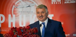 Türk Hava Yolları’nın 300. uçuş noktası, Phuket oldu