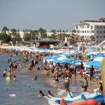 Sahillerde bayram yoğunluğu
