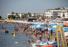 Sahillerde bayram yoğunluğu