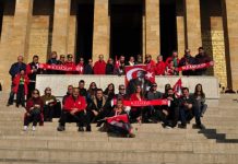 BTİOYO mezunlarından Ata’ya ziyaret