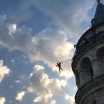 Galata Kulesi’de tarihi atlayış