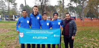 Ümraniye Atletizm Takımı Türkiye Şampiyonasına gitmeye hak kazandı