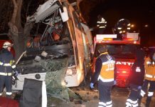 Gezi otobüsü kaza yaptı: Ölü ve yaralılar var!