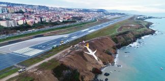 Trabzon uçak kazası havalimanında onarım çalışmalarını başlattı