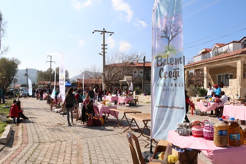 Datça turizmi için Badem Çiçeği Festivali