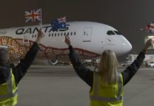 Qantas, Avustralya’dan İngiltere’ye 17 saate uçtu
