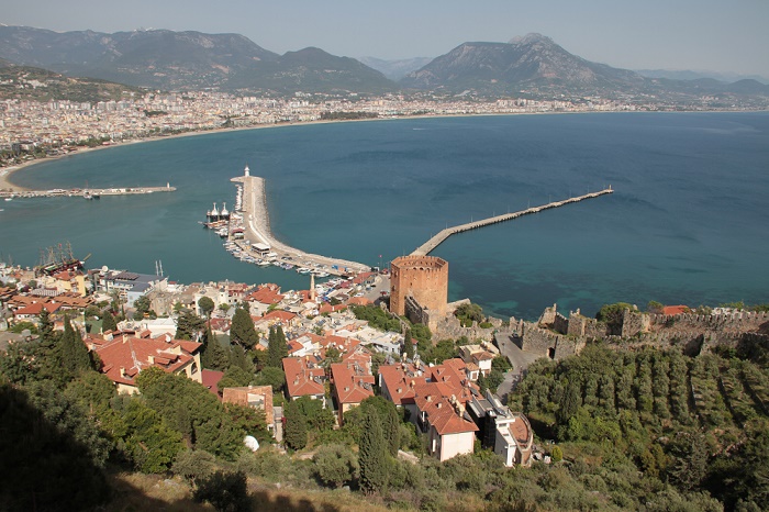 Eleni’nin gözyaşlarını döktüğü Alanya Kalesi