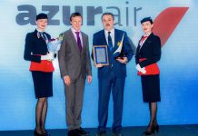 AZUR Air, bir kez daha “Yılın En İyi Charter Havayolu” seçildi