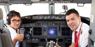 Corendon Airlines’ta çocuk pilotlar