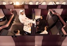 Qatar Airways’in ünlü Business Class koltuğu Eurasia Airshow’da