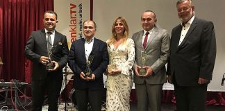 Türk Alman dostluğuna Altın Güneş Ödülü Türk Alman Dostluğu