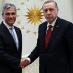 Firuz Bağlıkaya, Cumhurbaşkanı Erdoğan’ı ziyaret etti