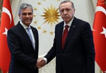 Firuz Bağlıkaya, Cumhurbaşkanı Erdoğan’ı ziyaret etti