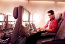 Emirates uçuşlarında rekor Wi-Fi bağlantısı