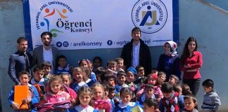 İstanbul Arel Üniversitesi Öğrenci Konseyi, Karslı çocukları unutmadı