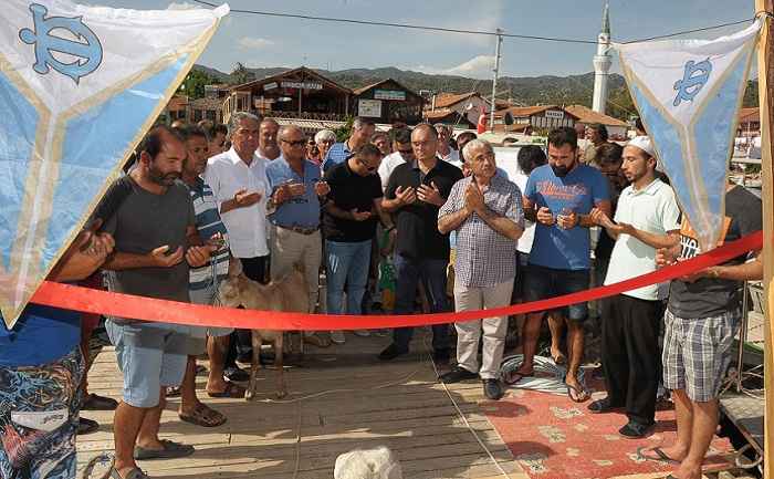 Üçağız İskelesi hizmete açıldı