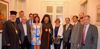 İzmir Metropoliti onuruna resepsiyon!