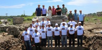 ATAV ekibi Perge Antik Kenti’nde