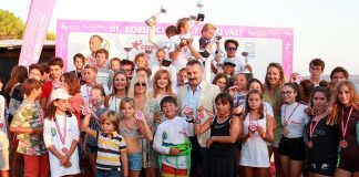 Alaçatı’nın rüzgarı Koruncuklar için esti!