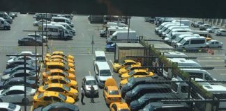 UBER şoförlerinin eyleminde ortalık fena karıştı!