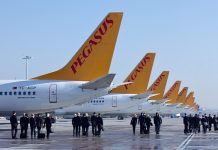 Pegasus’tan yeni uçuş iptalleri Pegasus Hava Yolları, Türk sivil havacılık tarihinde bir seferde verilmiş en büyük sipariş olan 100 uçaklık Airbus siparişinin ikinci A321 neo tipi uçağını filosuna kattı.