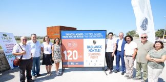 Ünlü oyuncu Mert Fırat’tan ‘Troya Kültür Rotası’na ziyaret