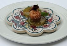 Troya Tatlısı, Matbah Restaurant menüsünde