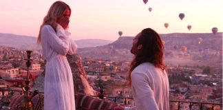 Ünlü fotoğrafçı evlenme teklifi için Kapadokya’yı seçti