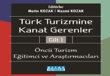 Turizm literatürünün öncüsü 40 kişi bir kitapta