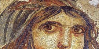 Çingene Kızı mozaiğinin kayıp parçaları İstanbul’da Çingene Kızı Zeugma Mozaik Müzesi