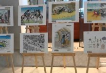 Uluslararası Turizm Karikatürleri Yarışması’nın sergisi Akra Otel’de