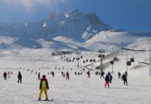 Türkiye’nin beyaz yüzü Erciyes