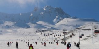 Türkiye’nin beyaz yüzü Erciyes
