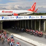 Corendon uçağı bu seferde Tour Of Antalya’dan geçti!