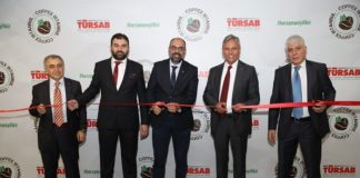 Coffex İstanbul’un açılışını Firuz Bağlıkaya yaptı