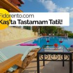 FidoRento’dan Kaş’ta uygun konaklama seçenekleri Kaş’ta Günlük Kiralık Villa ve Daire Seçenekleri
