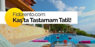 FidoRento’dan Kaş’ta uygun konaklama seçenekleri Kaş’ta Günlük Kiralık Villa ve Daire Seçenekleri