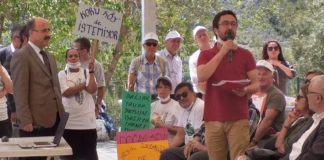 Turizm bölgesindeki taş ocağına tepki!