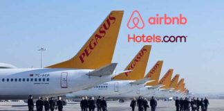 Pegasus’tan Hotels.com ve Airbnb iş birliği