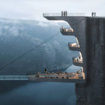 Türk mimardan Norveç’e “uçurum otel” tasarımı