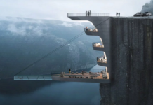 Türk mimardan Norveç’e “uçurum otel” tasarımı