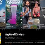 TikTok Travel #GüzelTürkiye etiketiyle 250 milyonu aştı