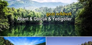 Haftanın rotası: Abant & Gölcük & Yedigöller