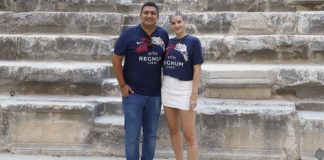 Dünyaca ünlü yıldız Anne Marie, Aspendos’a hayran kaldı