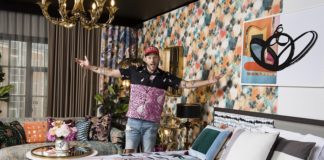 Y-kuşağı için oda stili ücretsiz hizmetlerden daha önemli So Extra So Chic kelimenin tam anlamıyla ortadan ikiye bölünmüş ve yarısı süper maksimalist ve yarısı süper minimalist bir oda.