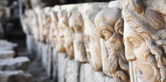 Yatağan’daki Antik Kent’te 2 bin 200 yıllık masklar bulundu