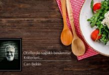 Otellerde sağlıklı beslenme kriterleri