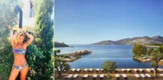 Ünlü şarkıcı Rita Ora dünya turunun yorgunluğunu Bodrum’da attı